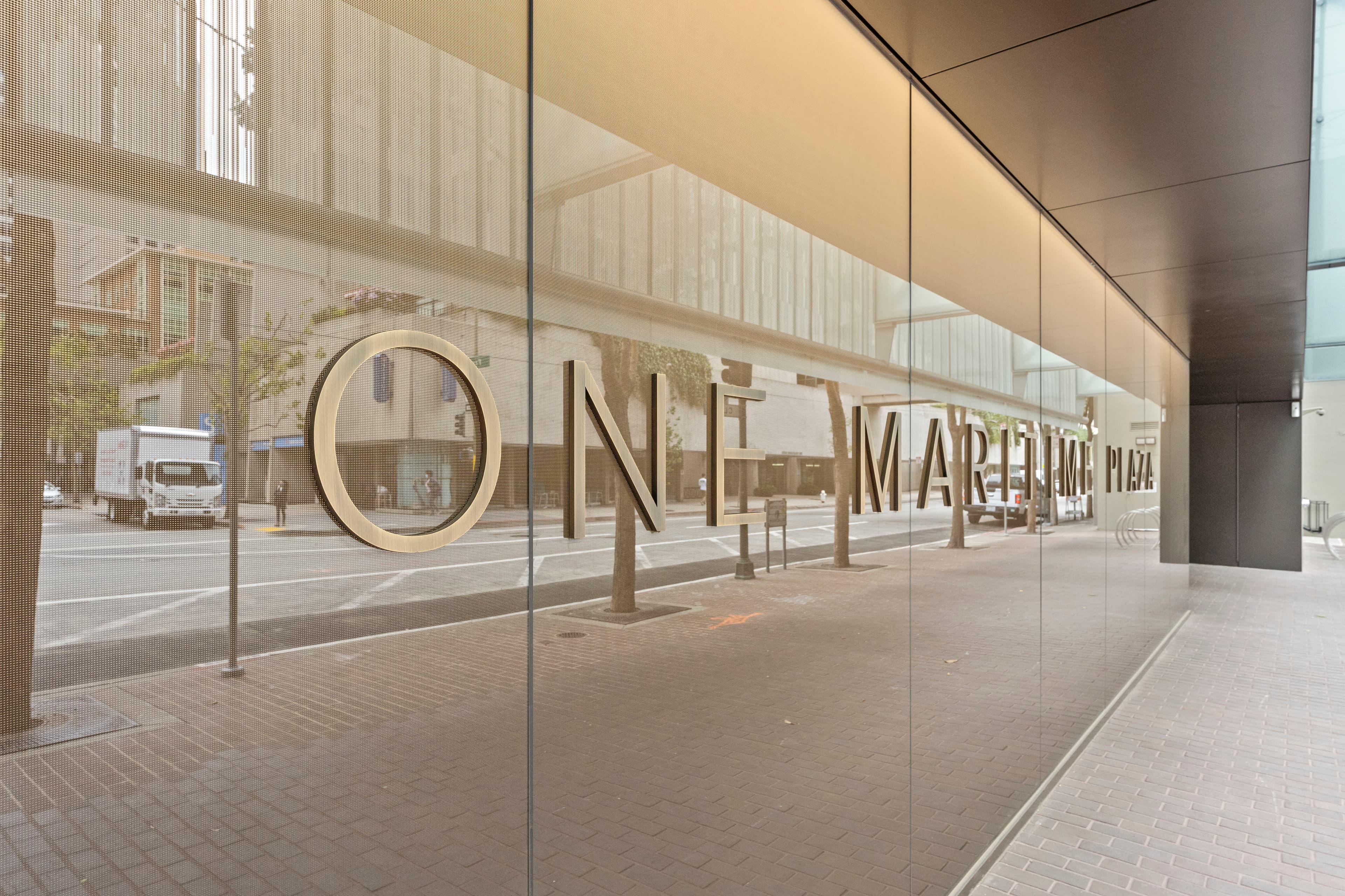 One Maritime Plaza entrance